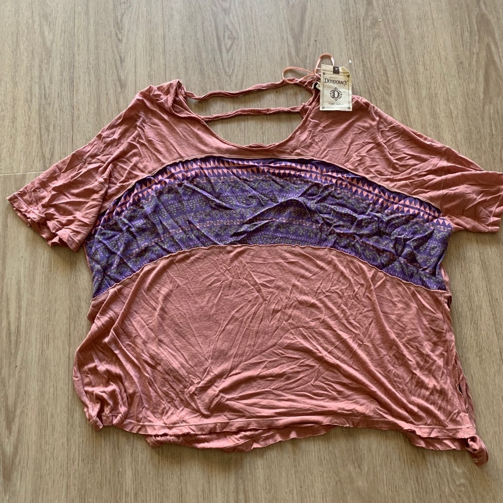 Cute boho tshirt *NWT* sz large!